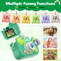 Alotwan unicorn kids camera with silicone case, 2.4-inch screen and lanyard - view 8