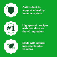 Greenies Smart Topper High Protein Wet Mix-in for Dogs, Duck, Broccoli, Carrots & Barley Recipe in Vitabroth Broth - Bone Broth + Vitamins E & B1, 10 Count