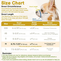 Mesh Muzzle for Short Snout and Small Medium Dogs Anti-Biting – Essentials for Dogs - Black / M [Snout Cir: 6.75-7.25"] - image 2