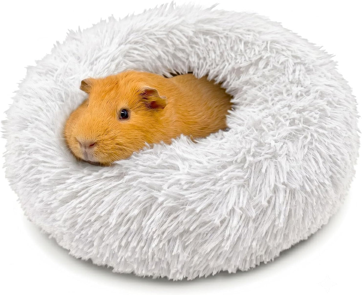 Paw Inspired Furr-O Burrowing Pet Bed Enrichment, Removable Base - Light Gray
