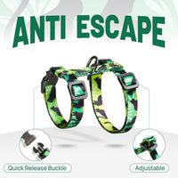 Adjustable Cat Harness and Leash Set Escape Proof – Essentials for Cats - Green Cat Whispers, Adjustable - image 4