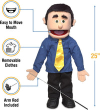 Silly Puppets George 25 inch full body ventriloquist puppet dressed as a businessman - view 3