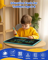 KOKODI LCD Writing Tablet 8.5-Inch Colorful Doodle Board - Green - image 4