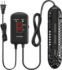 HiTauing Aquarium Heater, 300W Fish Tank Heater with LED Digital Display & 5 Safety Protection - 100 Watt Aquarium Heater