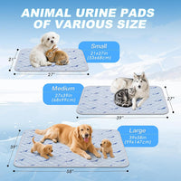Cooling Mat for Dogs, Cooling Mat for Cats, Breathable Gel-Free - 39"x58"(L) / Gray - image 4