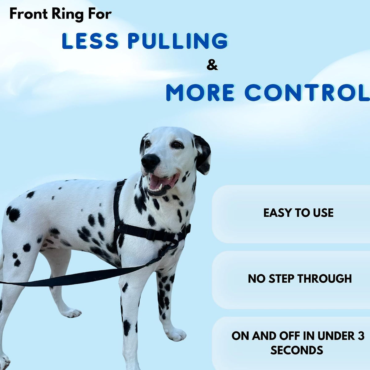 ShawnCo Dream Walk no-pull dog harness with front leash clip - view 4