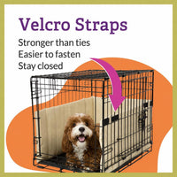 Pet Dreams Dog Crate Bumper - 24.0"L x 18.0"W x 10.0"H / Pink Blush - image 3