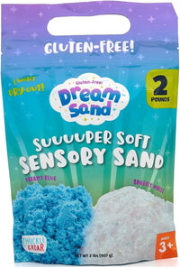 Chuckle & Roar Dream Sand, Sensory Sand, Residue Free, Ages 3+