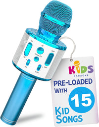 Move2Play, Kids Karaoke Microphone - Blue