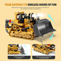 KIDMARKT Remote Control Excavator Toy for Boys - Bulldozer - image 4
