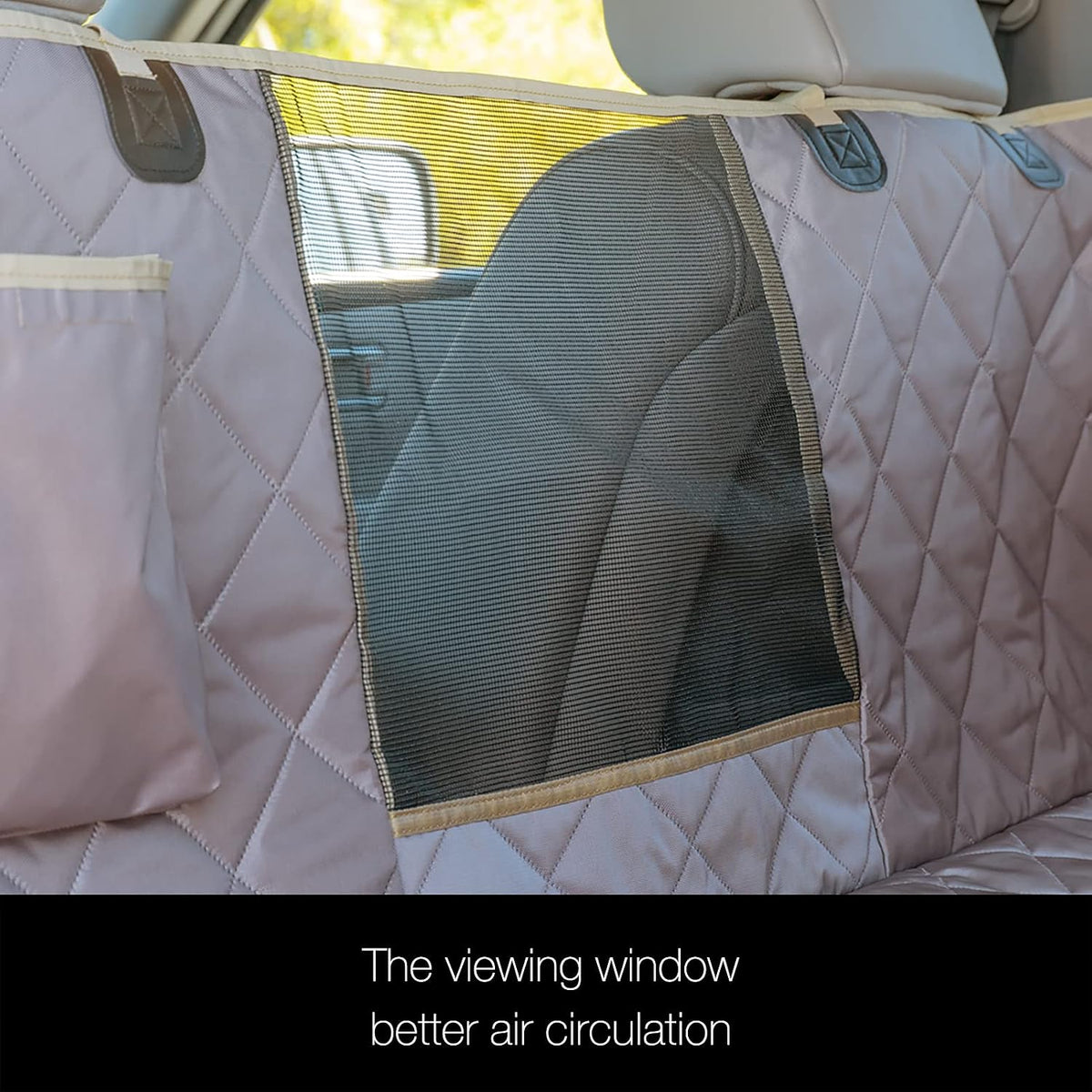 56"Wx60"L Dog Car Seat Cover for SUV & Truck - Truck / GRAY - image 3