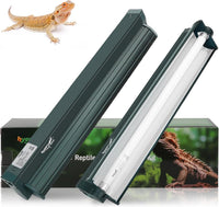 T5 Reptile Light Fixture Combo Kit 24W Light Fixture Reptile - 8W-Green / 8W 12.4IN Green