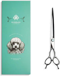 8" Dog Grooming Scissors – Handcrafted, Ergonomic, VG10 Stainless Steel for Sharper, Tougher, Better Edge Retention, Lightweight Shears with 3D Convex Blade for Dogs and Cats