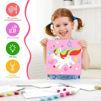 goldentime Kids Paint by Number Kits Including 6 Pre-Drawn Canvas - fantasy - image 3