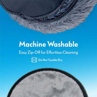 Paw Inspired Furr-O Burrowing Pet Bed Enrichment, Removable Base - Dark Gray - image 4