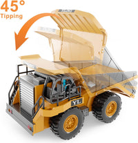 Dwi Dowellin Rc Bulldozer Toys for Boys - Dump Truck - image 2