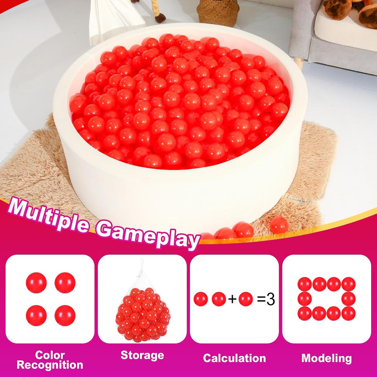 Realhaha 2.76 inch ball pit balls in mixed colors - view 11
