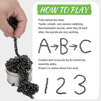 Matassari 550pcs Fidget Toy - 550 PCS (Black) - image 4