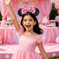 UNSPAZ Mouse Ears Headbands - Pink - image 3