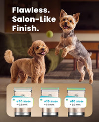 oneisall Dog Grooming Clippers with LED Display for Dogs & Cats – Essentials for Dogs - Gold - image 4