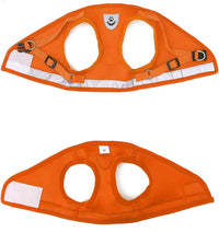 FEimaX Dog Harness and Leash Set for Walking - Orange / Large - image 4