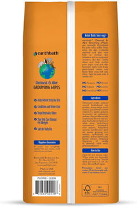 earthbath Oatmeal & Aloe Grooming Wipes - Vanilla & Almond / 100 Count (Pack of 2) - image 2