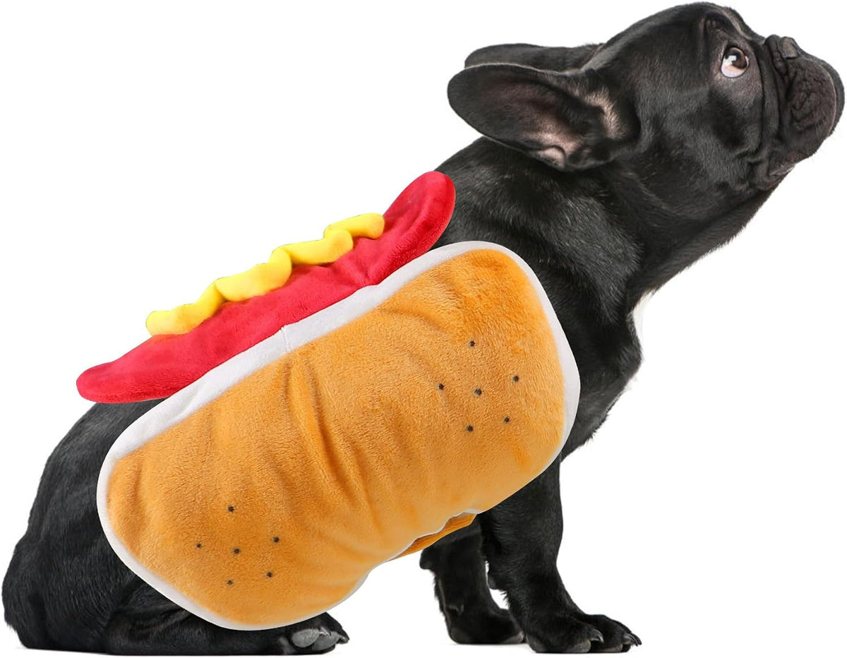GOYOSWA Dog Hot Dog Costume - Small - image 4
