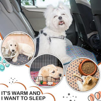 4 Pcs Waterproof Guinea Pig Blankets Washable Small Animal Fleece Bedding Absorbent Guinea Pig Cage Liners Reusable Pet Pee Pad Sleep Mat Pad Cover for Hamster Ferret (Star Pattern,12 x 12 Inch)