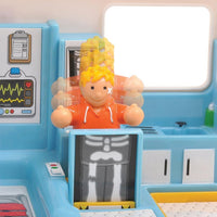 WOW Toys Robin's Rescue friction toy ambulance set with two figures, stretcher and wheelchair - view 4