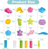 Unleash Creativity with 6 Unique Dino Molds Dough Toys Dough - 0cean - image 2