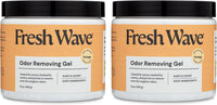 Fresh Wave Lemon Odor Removing Gel - Orange / 15 Ounce (Pack of 2)