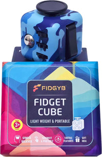 Cube Fidget Toy for Adults & Kids, Smooth - Camo