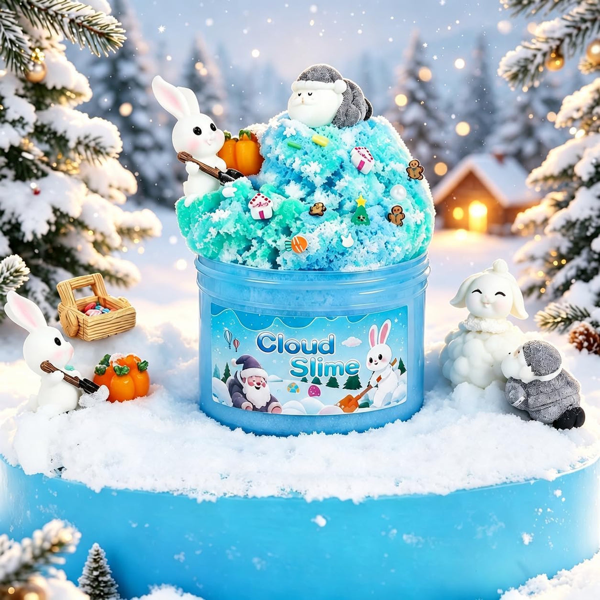 Axolotl Cloud Slime Kit 2 Pack - Bunny Slime - image 2