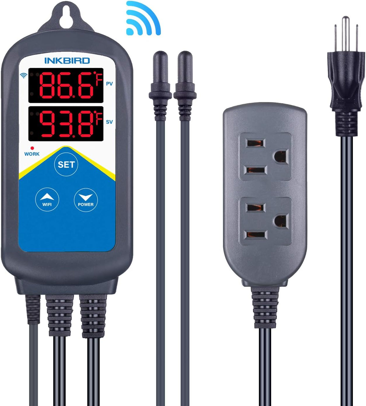 Inkbird ITC-306A WiFi Aquarium Thermostat with Two Probes only