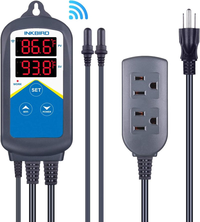 Inkbird ITC-306A WiFi Aquarium Thermostat with Two Probes only
