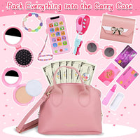Kids Toddler Purse Play Set with Toys Phone & Accessories for Little - image 2