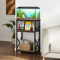 Snughome 10 Gallon Aquarium Stand - Rustic Brown - image 2
