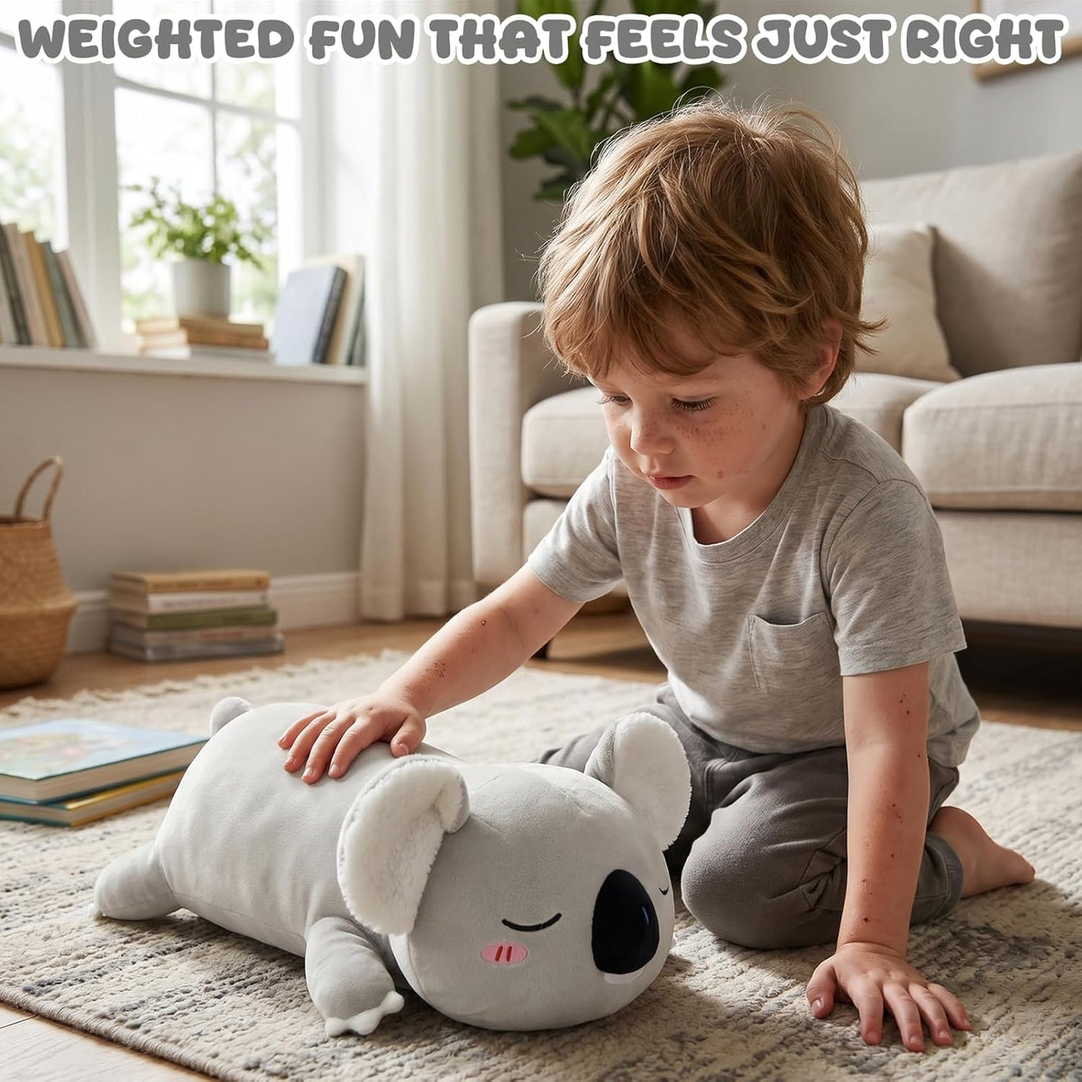 TOYSYM Weighted Stuffed Animals - Koala / Medium - image 2