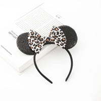 LYLIN Birthday Mouse Ears, Mouse Ears Headband for Women Girls – Fun for Kids & Family - Leopard - image 4