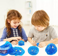 Charming Blue Crunchy Fishbowl Bead Slime - Astronaut - image 4