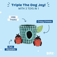 Barkbox Bao & BAB Plush Toy, Multi-Part Fun for and Perfect for Interactive Playtime, X-Small Breeds