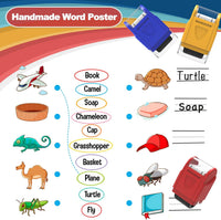 Handwriting Lines Stamp Roller Self-Inking Line Rolling Stamps - Red - image 4