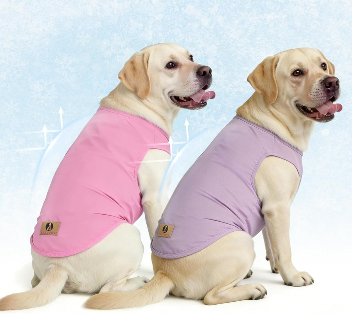 Halloween Dog Shirts for Large Dogs - Pink&Purple / XXX-Large(Chest 31", Back 25")