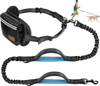 Kytely Hands Free Dog Leash with Zipper Pouch - For 1 Dog / Medium/Large
