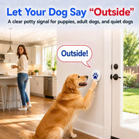 Dog Training Bells for Door - Blue+Black - image 2