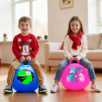ZOOJOY 18 inch blue dinosaur hopper ball for kids with handle - view 34