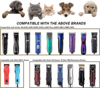 4PCS Dog Grooming Replacement Blades Compatible with Andis/Oster A5 – Essentials for Dogs - 2PC 30:1/50''(0.5MM) - image 3