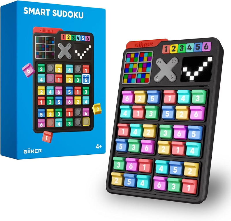 GiiKER smart sudoku puzzle game console with number grid