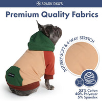 Spark Paws Dog Hoodie, Buttery-Soft Sweater Sweatshirt - Ranger / 5XL - image 2
