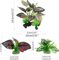 Moonorange Reptile Artificial Plants - M Set-a - image 2